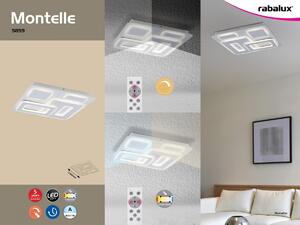 Rabalux 5859 LED prisadené stropné svietidlo Montella 56W | 2700-5500K - biele