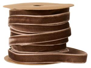 Zamatová stuha Chocolate – 10 m