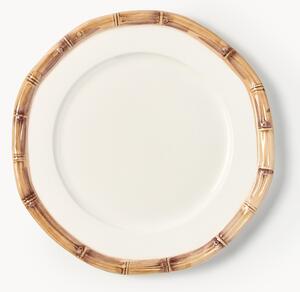 Ručne maľovaný raňajkový tanier Bamboo
