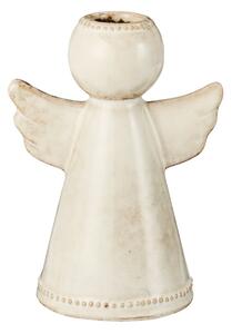 Keramický svietnik Angel Cream Large