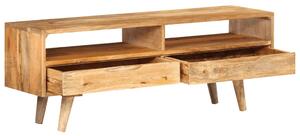 TV skrinka 110x30x41 cm, mangový masív