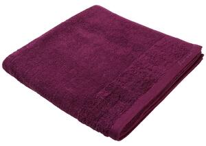 OSUŠKA, 90/180 cm, fialová Bio:Vio - Kúpeľňový textil