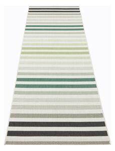 Zeleno-sivý vonkajší koberec NORTHRUGS Paros, 80 x 200 cm