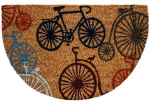 Trade Concept Kokosová rohožka Bicykle polkruh, 40 x 60 cm