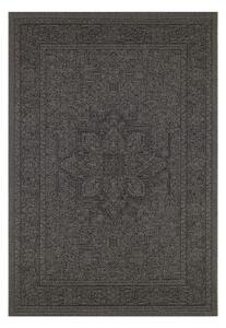 Čierno-béžový vonkajší koberec NORTHRUGS Anjara, 140 x 200 cm