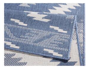 Modro-krémový vonkajší koberec NORTHRUGS Malibu, 290 x 200 cm