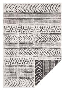 Čierno-krémový vonkajší koberec NORTHRUGS Biri, 80 x 150 cm