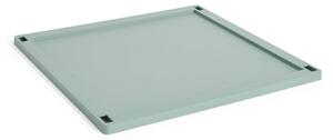 HAY Plastové veko Colour Crate Large Square, sage green