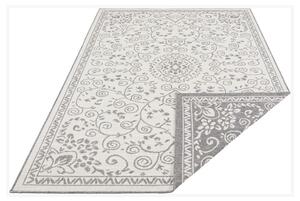 Sivo-krémový vonkajší koberec NORTHRUGS Leyte, 120 x 170 cm