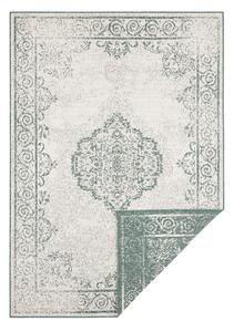 Zeleno-krémový vonkajší koberec NORTHRUGS Cebu, 80 x 150 cm