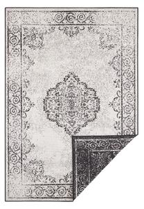 Čierno-krémový vonkajší koberec NORTHRUGS Cebu, 160 x 230 cm