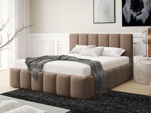 Mirjan24 Čalúnená posteľ s úložným priestorom Taesa Boucle, Rozmer postele: 140x200, Dostupné poťahy: Lambi 04 5903211520808