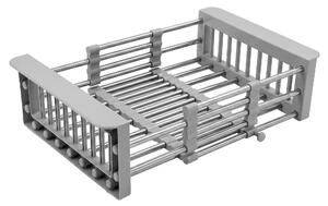 Teleskopický odkvapkávač na drez REA P14487A Grey