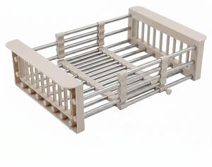 Teleskopický odkvapkávač na drez REA P14487B Beige
