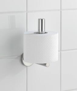 Nástenný držiak na toaletný papier z nehrdzavejúcej ocele v lesklej striebornej farbe Bosio – Wenko