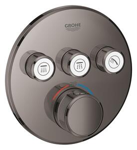 Sprchová batéria GROHE Grohtherm Smartcontrol bez podomietkového telesa hard graphite 29121A00