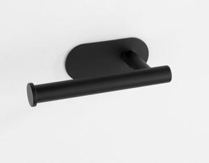 Matne čierny samodržiaci držiak na toaletný papier z nehrdzavejúcej ocele Orea – Wenko