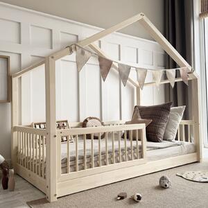 Raj posteli Detská posteľ Housebed ALTO 190/90 1cm 190x90 cm prírodná