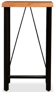 Barový stolík, akáciový masív 60x60x107 cm
