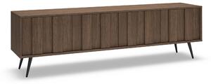 TV skrinka Flaro 184 cm s osvetlením - dub dunin