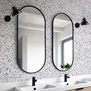 Zrkadlo Ambient Slim Black Rozmer: 50x70 cm