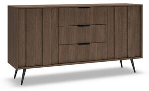 Komoda Flaro 153 cm so zásuvkami - dub dunin