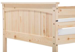 Poschodová posteľ 90 cm Alf (svetlé drevo) (s roštom a úložným priestorom). Vlastná spoľahlivá doprava až k Vám domov. 1077390