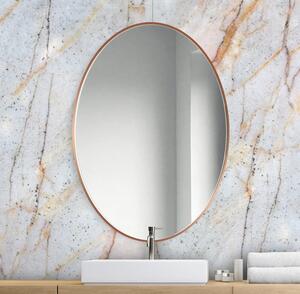 Zrkadlo Scandi Slim Owal Copper Rozmer: 40 x 60 cm