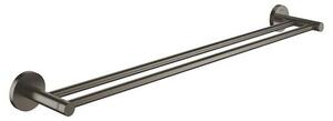 Držiak uterákov GROHE Essentials kartáčovaný Hard Graphite G40802AL1
