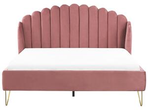 Manželská posteľ 180 cm Alise (ružová) (s roštom). Vlastná spoľahlivá doprava až k Vám domov. 1077496