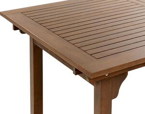 Záhradný stôl Amati (tmavé akáciové drevo). Vlastná spoľahlivá doprava až k Vám domov. 1077486