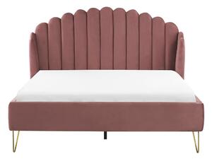 Manželská posteľ 160 cm Alise (ružová) (s roštom). Vlastná spoľahlivá doprava až k Vám domov. 1077494