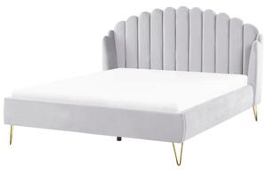Manželská posteľ 180 cm Alise (sivá) (s roštom). Vlastná spoľahlivá doprava až k Vám domov. 1077499