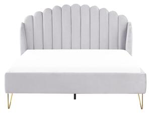 Manželská posteľ 160 cm Alise (sivá) (s roštom). Vlastná spoľahlivá doprava až k Vám domov. 1077498