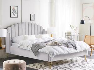 Manželská posteľ 160 cm Alise (sivá) (s roštom). Vlastná spoľahlivá doprava až k Vám domov. 1077498