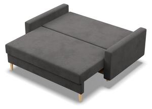 Dvojmiestna pohovka BLANK Comfort rozkladacia, sivá
