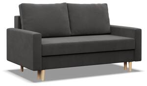 Dvojmiestna pohovka BLANK Comfort rozkladacia, sivá