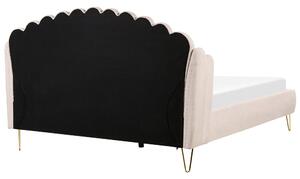 Manželská posteľ 180 cm Alise (béžová) (s roštom). Vlastná spoľahlivá doprava až k Vám domov. 1077505