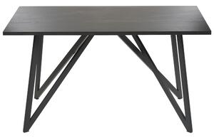 Jedálenský stôl Adanna (čierna) (pre 4 osoby). Vlastná spoľahlivá doprava až k Vám domov. 1077545