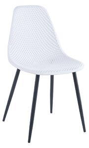 Jedálenská stolička, biela, TEGRA TYP 2