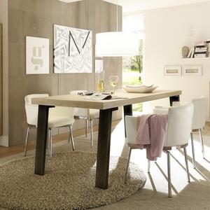 Jedálenský stôl PALMA - podnož antracyt Rozmer: 165 x 78 x 88 cm