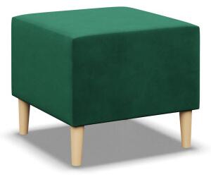 Taburetka BLANK Elegant fľaškovo zelená