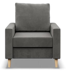 Kreslo BLANK Elegant svetlosivé