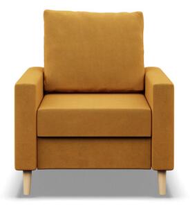 Kreslo BLANK Elegant žlté