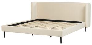 Manželská posteľ 180 cm Aimei (béžová) (s roštom). Vlastná spoľahlivá doprava až k Vám domov. 1077671