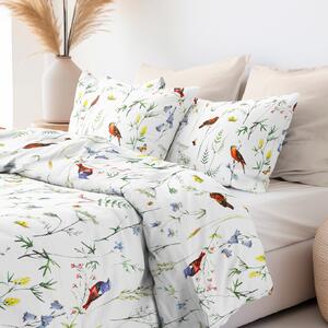 Goldea bavlnené posteľné obliečky - život v prírode 140 x 200 a 70 x 90 cm