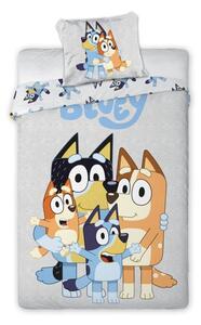 FARO Obliečky Bluey sivé Bavlna, 140/200, 70/90 cm