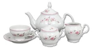Porcelánová súprava na čaj s ružičkami Thun Bernadotte