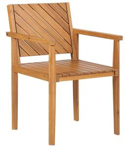 Záhradná stolička Blas (svetlé drevo). Vlastná spoľahlivá doprava až k Vám domov. 1077942