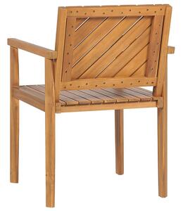 Záhradná stolička Blas (svetlé drevo). Vlastná spoľahlivá doprava až k Vám domov. 1077942